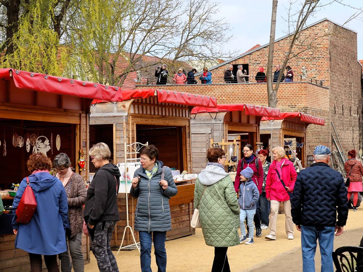 Markt an den Holzbuden